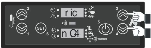 MCZ NOVA HYDRO - La procédure pour le choix du DOSAGE le plus approprié n'est activée que lorsque le poêle est éteint. - 1