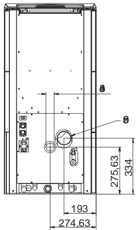 MCZ POLAR HYDRO - SCHEMA Raccordement poêle polar/nova sans KIT production eau sanitaire - 1