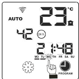 MCZ POWERBOX COMPACT - Début de la programmation : LUNDI - 7