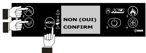 MCZ SATURN - Mémoriser le dosage du poêle. - 3