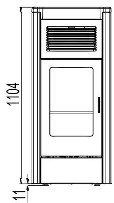 MCZ SUITE HYDRO - Dimensions suite version HYDRO - 6
