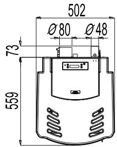 MCZ SUITE HYDRO - Dimensions suite version HYDRO - 8