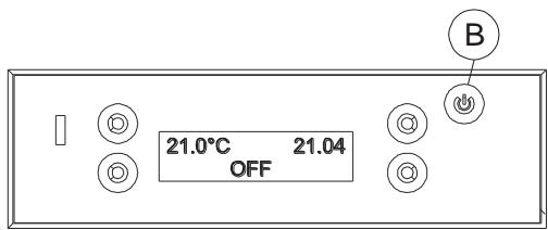 MCZ SUITE HYDRO - Allumage/extinction à partir du tableau de commande - 1