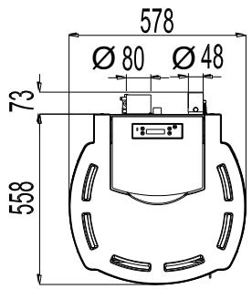 MCZ SUITE HYDRO - Dimensions suite version HYDRO - 4