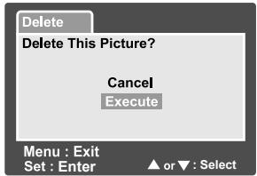 ROLLEI PREGO DP5200 - Erasing at Photography Mode (Quick Delete Function) - 2