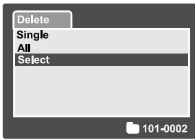 ROLLEI PREGO DP5200 - Erasing selected images - 1