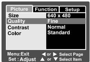 ROLLEI PREGO DP5200 - Setting Image Resolution and Quality - 2