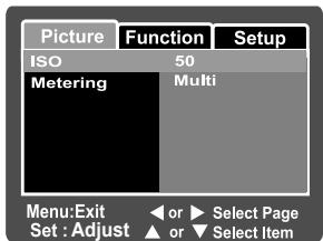 ROLLEI PREGO DP5200 - Still Image Menu (Picture) - 3