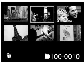 ROLLEI PREGO DP5200 - Erasing selected images - 2