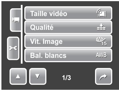 ROLLEI XS-10 INTOUCH - Régler l'appareil photo pour enregistrer des films - 4
