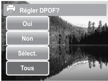 ROLLEI XS-10 INTOUCH - Pour régler DPOF sur tous les fichiers - 3