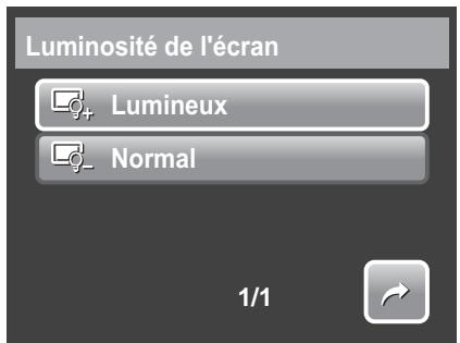 ROLLEI XS-10 INTOUCH - Régler la luminosité de l'écran - 1