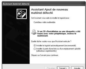 HAUPPAGE HVR-3000 - Installation sous windows XP - 1