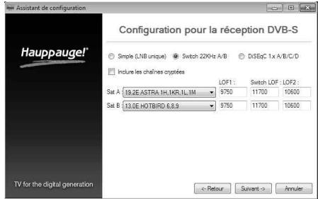 HAUPPAGE HVR-3300/4400 - Recherche des chai - 2