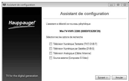 HAUPPAGE HVR-3300/4400 - Recherche des chai - 1