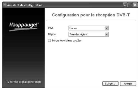 HAUPPAGE MINISTICK/AERO - Recherche des chaînes - 2