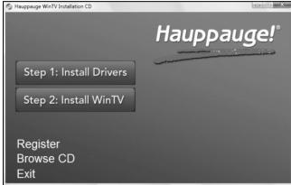 HAUPPAGE NOVA-S PLUS - Lancez l'application wintv - 1