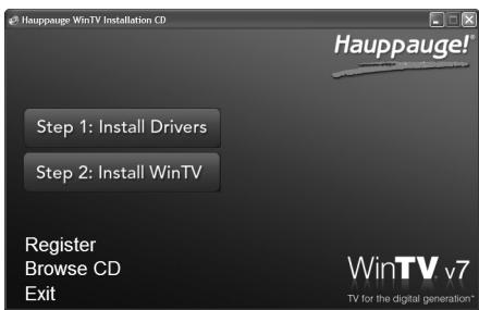 HAUPPAGE NOVA-S-PLUS/HD-S2 - Installation des pilotes et applications - 1