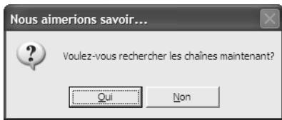 HAUPPAGE NOVA-T-500 - Recherche des chaînes - 1