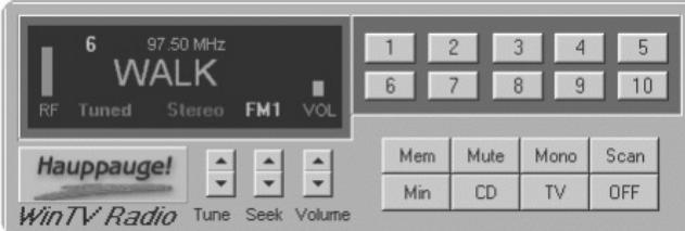 HAUPPAGE PVR-150/250/350 - Wintv-radio (suivant modèle) - 1