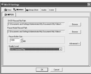 HAUPPAGE PVR-250/350 - Bouton retour : - 1