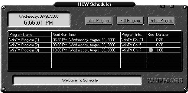 HAUPPAGE PVR-250/350 - Bouton retour : - 2