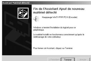 HAUPPAGE PVR-250/350 - : Installer les pilotes sous windows 2000/xp - 2