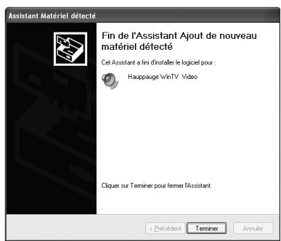 HAUPPAGE WINTV-EXPRESS - Installer les pilotes pour windows XP - 4