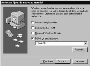 HAUPPAGE WINTV-EXPRESS/GO - 3A. installer les pilotes wintv pour windows 98se/me/2000 - 2