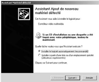HAUPPAGE WINTV-EXPRESS/GO - Installer les pilotes wintv pour windows XP - 1