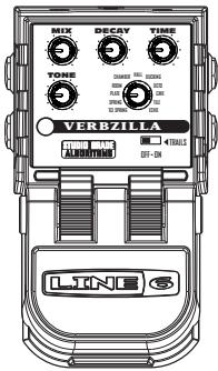 LINE 6 TONECORE VERBZILLA - Verbizilla-Pilotenhandbuch - 2