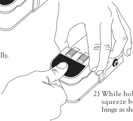 LINE 6 TONECORE VERBZILLA - Battery Access Instructions - 3