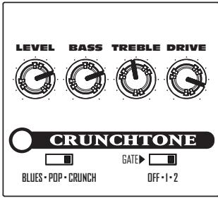 LINE 6 CRUNCHTONE - Manuel de pilotage pour crunchtone - 9