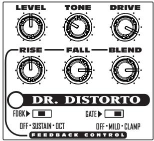 LINE 6 DR DISTORTO - Overdrive mit Feedback - 1