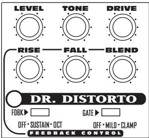 LINE 6 DR DISTORTO - Spiekbrief voor je eigen sounds - 1