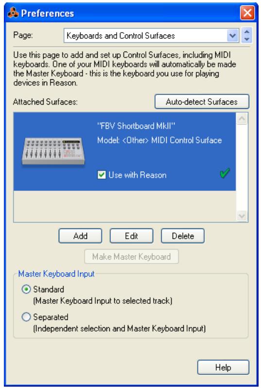 LINE 6 FBV MKII SERIES CONTROLLER - Propellerhead Reason® - FBV MkII Setup Tutorial - 4