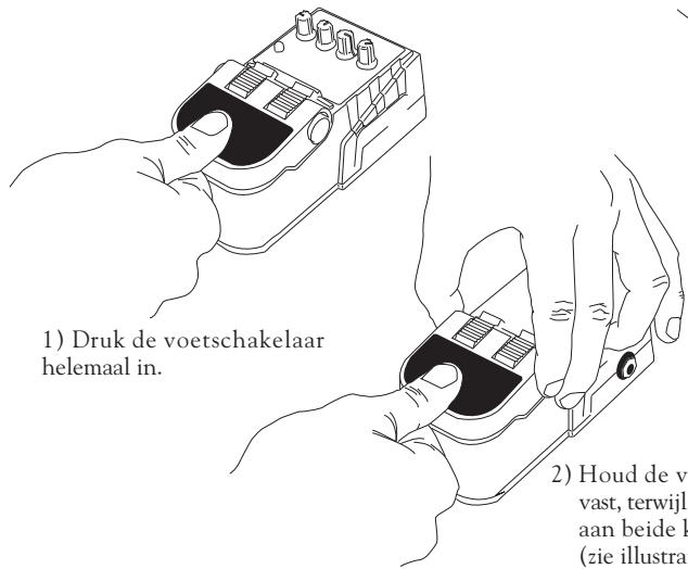 LINE 6 LIQUA-FLANGE - Instructies voor het verrangen van de batterij - 1