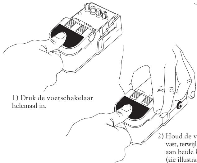 LINE 6 OTTO FILTER - Instructies voor het verrangen van de batterij - 1