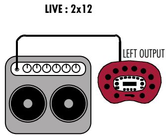 LINE 6 POD XT LIVE - THE "WHAT ARE YOU CONNECTED TO?" EDIT PAGE (see text pages for PODxt Pro details) - 3