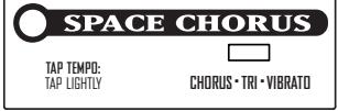 LINE 6 SPACE CHORUS - Manuel de pilotage pour space chorus - 4