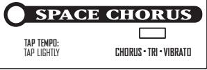 LINE 6 SPACE CHORUS - Space Chorus-Pilotenhandboek - 6