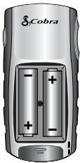 COBRA GPS 100 - Mise en marche du rétroéclairage de l'affichage - 1