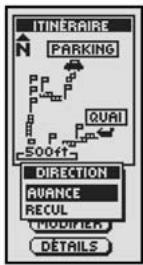 COBRA GPS 100 - Navigation sur un itinéraire sélectionné - 2