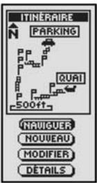 COBRA GPS 100 - Navigation sur un itinéraire sélectionné - 1
