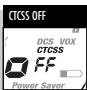 COBRA MICROTALK MT 600 - To Select a CTCSS Privacy Code: - 2
