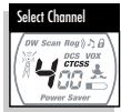 COBRA MICROTALK MT 800 - To Scan Privacy Codes: - 1