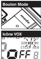 COBRA LI 4900-2 WXC - Transmission activée par la voix (VOX) - 1