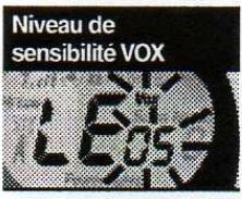 COBRA MICROTALK PR 3100 DX - Transmission activée par la voix (VOX) - 5