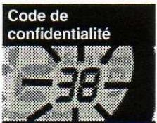 COBRA MICROTALK PR 3100 DX - Codes de confidentialité CTCSS - 3