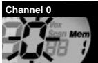 COBRA PR 3100 DX - To Recall A Stored Memory Channel Location: - 7